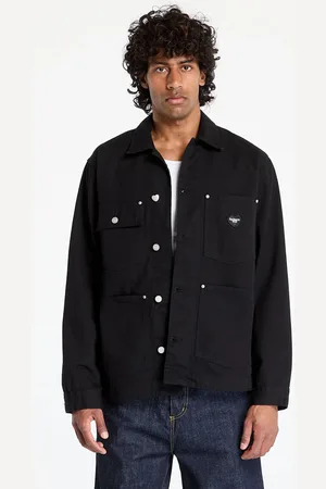Carhartt Drewe Chore Coat UNISEX Black Rinsed L