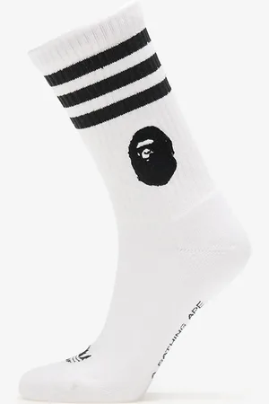adidas Adidas x BAPE Socks White/ White/ Black M
