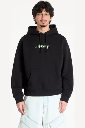 AWAKE NY Sweatshirt Classic Logo Hoodie Black L