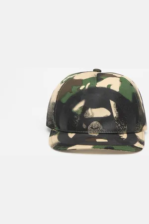 A Bathing Ape Map Camo Cap Green Universal
