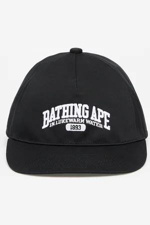 A Bathing Ape Logo Cap Black Universal