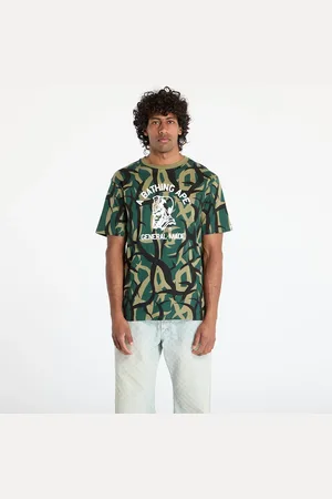 A Bathing Ape T-shirt Trial Camo General Tee UNISEX Green L