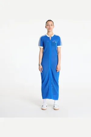 adidas Premium Crochet Dress Blue/ Blue M