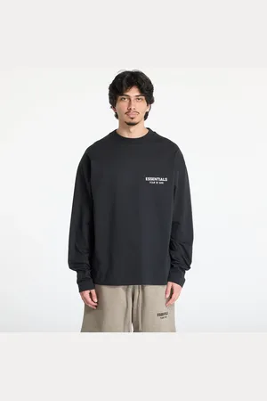 FEAR OF GOD T-shirt Classic Fit Long Sleeve Tee Jet Black L