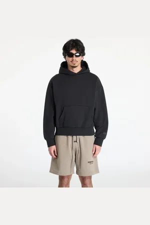 FEAR OF GOD Sweatshirt Classic Fit Fleece Hoodie Jet Black L