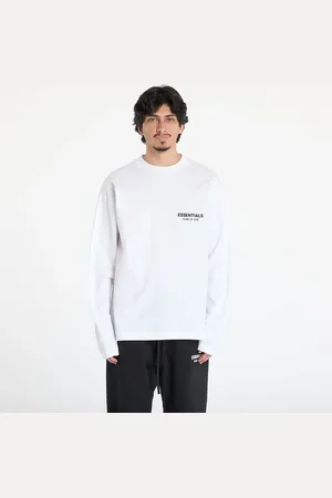 FEAR OF GOD T-shirt Classic Fit Long Sleeve Tee Bright White L
