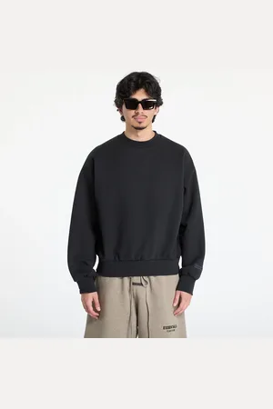 FEAR OF GOD Sweatshirt Classic Fit Fleece Crewneck Jet Black L