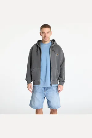 Carhartt Jas Hooded Nelson Jacket UNISEX Graphite Garment Dyed L