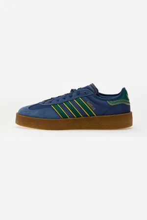 adidas Sneakers adidas x Clot Gazelle Crepe by Edison Chen Navy Marine/ Collegiate Green/ Hazy Yellow EUR 44