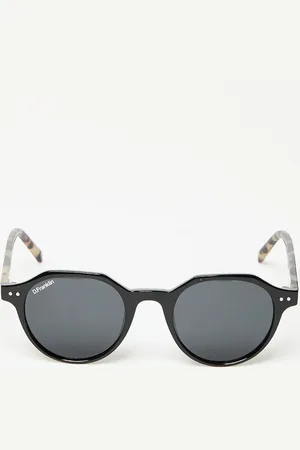 D.franklin Zonnebril Ultra Light S Round Black/ Black Universal