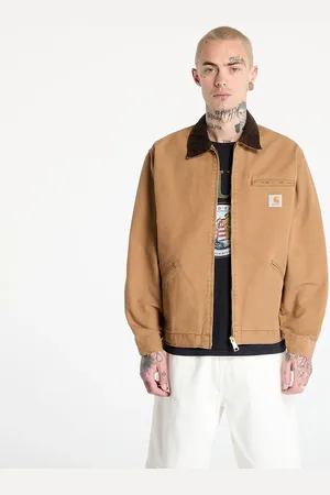 Carhartt Jas OG Detroit Jacket UNISEX Hamilton Brown/ Tobacco Aged Canvas L