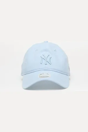 New Era New York Yankees 9TWENTY Linen Adjustable Cap Pastel blue/ Pastel blue Universal