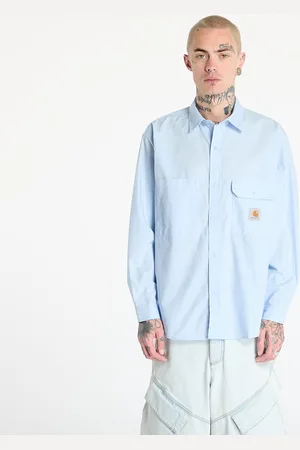 Carhartt Shirt Longsleeve Irwin Shirt UNISEX Air Sky M