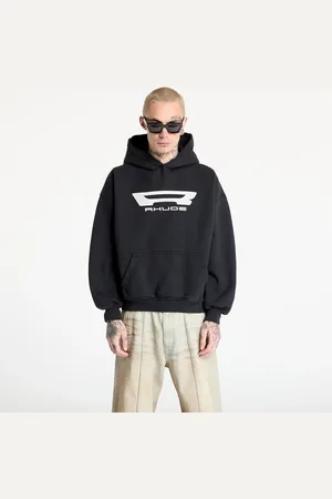 Rhude Sweatshirt Campione Hoodie Vintage Black L