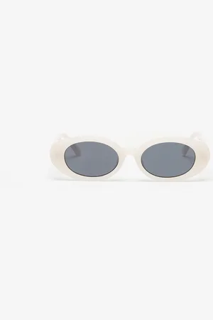 D.franklin Zonnebril Capri Off-White/ Black Universal