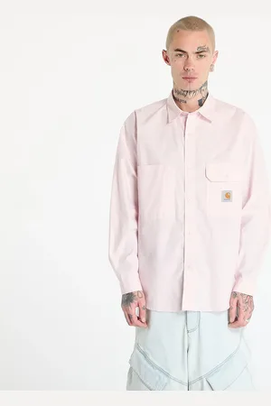 Carhartt Shirt Longsleeve Irwin Shirt UNISEX Air Pink L