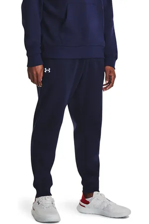 Under Armour Broeken Rival Fleece Joggers Midnight Navy/ White L