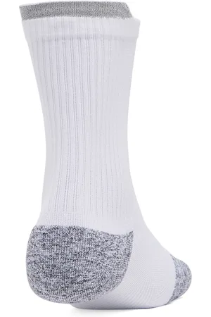 Under Armour AD Run Cushion 3-Pack Crew White/ White/ Reflective L