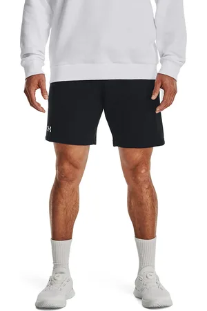 Under Armour Korte broek Rival Fleece Shorts Black/ White L