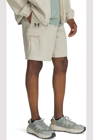 Under Armour Korte broek Vibe Woven Cargo Short Khaki Base/ Black L