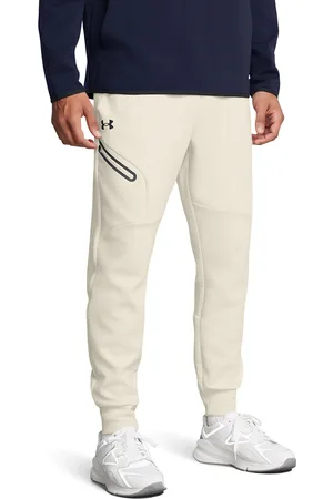 Under Armour Broeken Unstoppable Fleece Jogger EU Summit White/ Black L