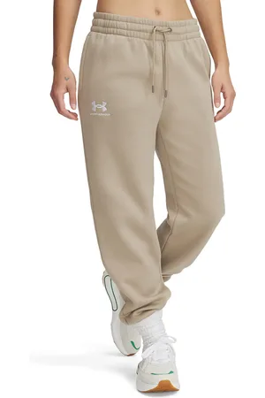 Under Armour Broeken Icon Fleece Jogger City Khaki/ White L