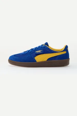 PUMA Sneakers Palermo Vintage Update Vivid Blue-Sunny Yellow EUR 43