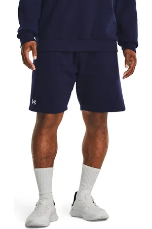 Under Armour Korte broek Rival Fleece Shorts Midnight Navy/ White L
