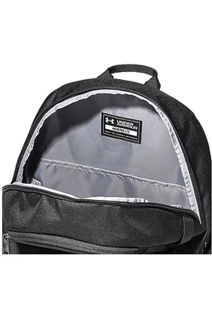 Under Armour Hustle Lite Backpack Black/ Black/ Metallic Silver Universal
