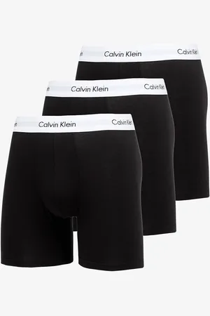 Calvin Klein 3-Pack Boxer Briefs Black L