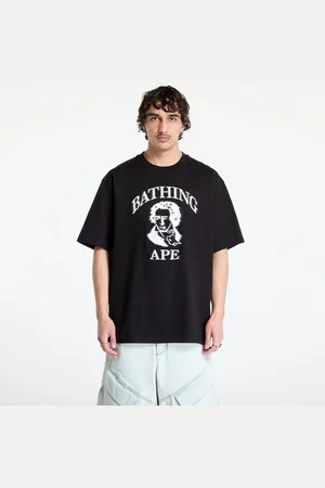 A Bathing Ape T-shirt Beethoven Graphic Relaxed Fit Tee UNISEX Black L