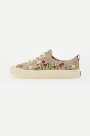 CARIUMA Sneakers M OCA Low Sand Embroidered Flowers EUR 40.5