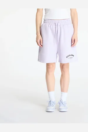 Sixth June Korte broek Curved Logo Shorts Light Purple L