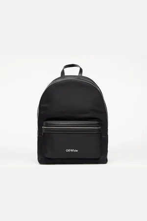 OFF-WHITE Core Round Backpack Nylon Black Universal