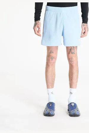 adidas Korte broek adidas Waffle Knit Sprinter Shorts Blue/ Clear Sky/ White L