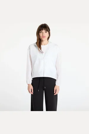 PUMA Jas Wardrobe Essentials Oversized UV Wind Jacket White XS