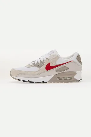Nike Sneakers Air Max 90 White/ University Red-College Grey EUR 44