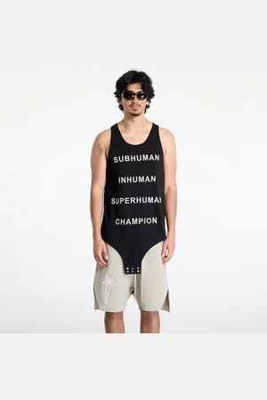Rick Owens Tanktop x Champion Basketball Tank Black L