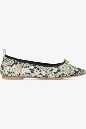 Fred de la Bretoniere Ballerina Idris Balletto Python Zwart/Wit