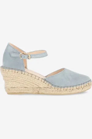 Fred de la Bretoniere Espadrille Clare Blauw