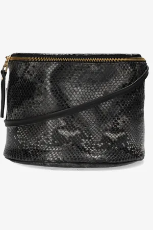 Fred de la Bretoniere Crossbody Tas Marianneke L Antraciet Grijs