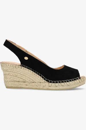 Fred de la Bretoniere Espadrille Clare Beau Black