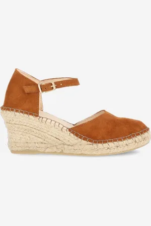 Fred de la Bretoniere Espadrille Sleehak Clare Bruin