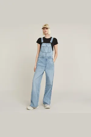 G-Star Tuinbroek Straight Leg - - Dames