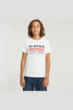G-Star Jongens T-Shirt Regular Originals Logo - - jongens