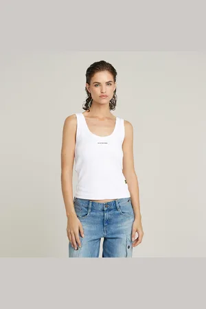 G-Star Slim Rib Tanktop - - Dames