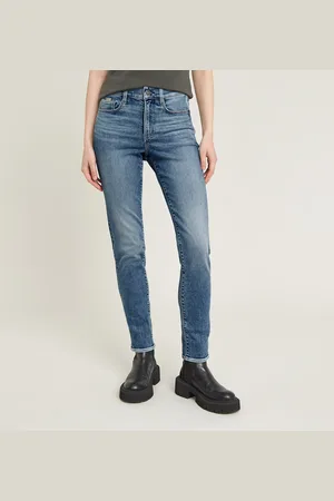 G-Star Ace 2.0 Slim Straight Jeans - - Dames