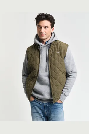 GANT Men Gewatteerde Windcheater-bodywarmer (XL)