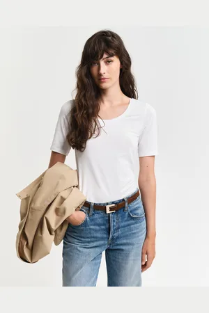 GANT Women Top met ronde hals (XS)