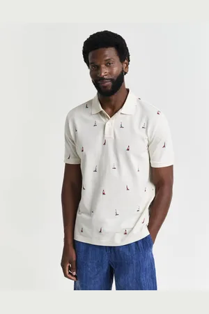 GANT Men Graphic poloshirt met geborduurde boot (S)
